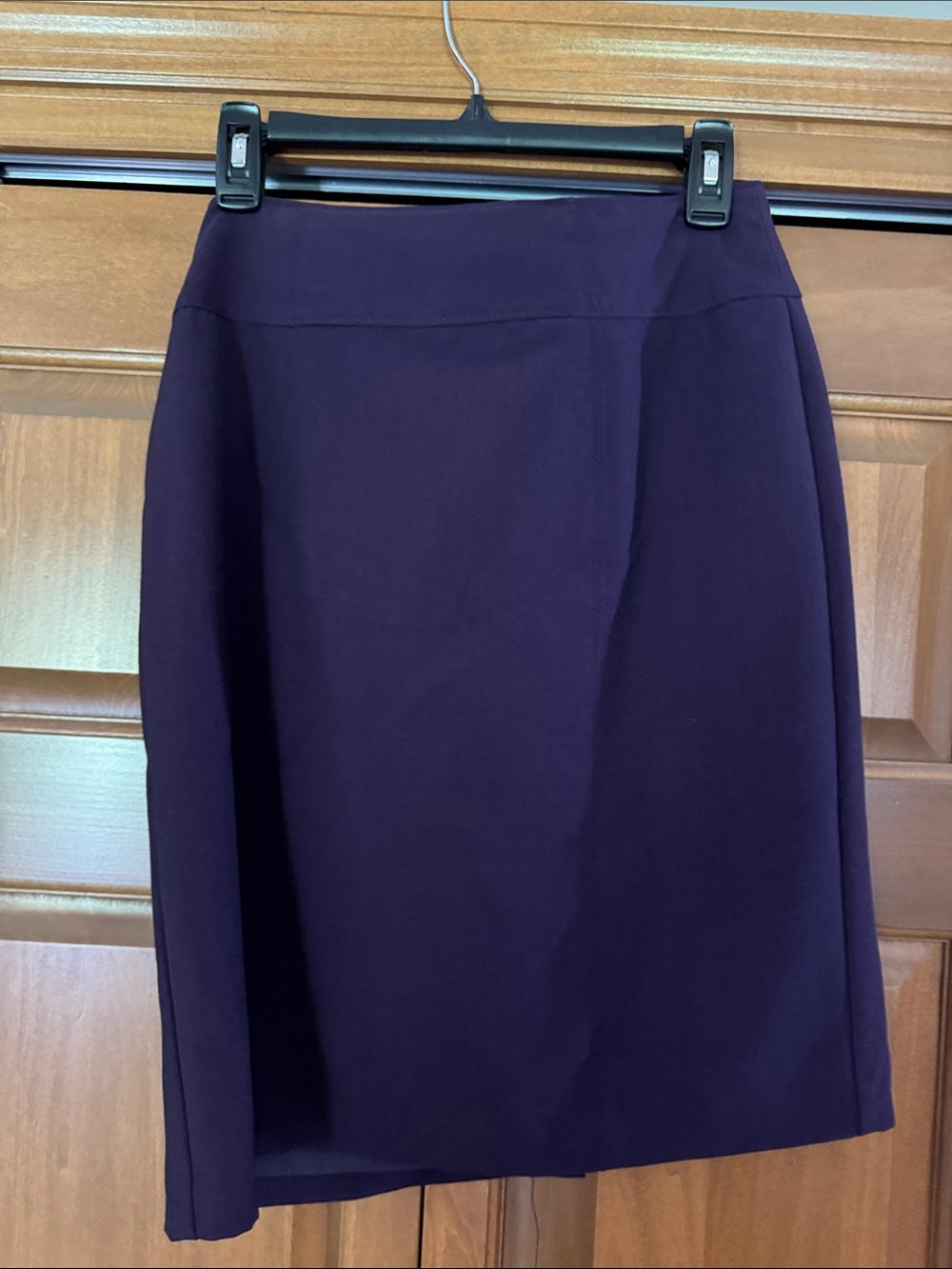 Worthington Deep Purple Pencil Skirt
